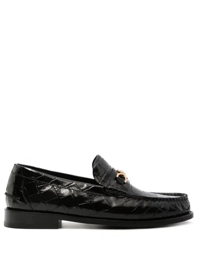 VERSACE VERSACE FLAT SHOES