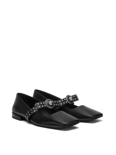 VERSACE FLAT SHOES