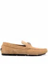 Versace Flat Shoes In Sand/gold