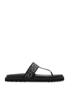 Versace Flip Flops With Greca Pattern