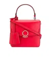 Versace Flip Handbag In Red