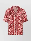 Versace Floral Garden Collared Shirt
