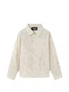 Versace Floral-pattern Shirt In White