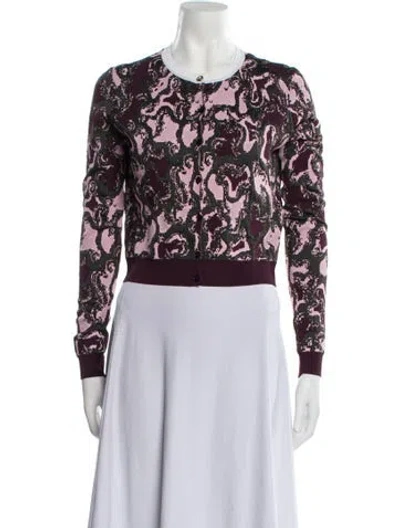 Pre-owned Versace Floral Print Jacket