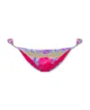 Versace Floral-print Tie-fastening Swim Briefs In Multicolor