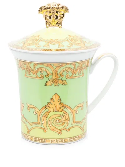 Versace Green Floralia Mug