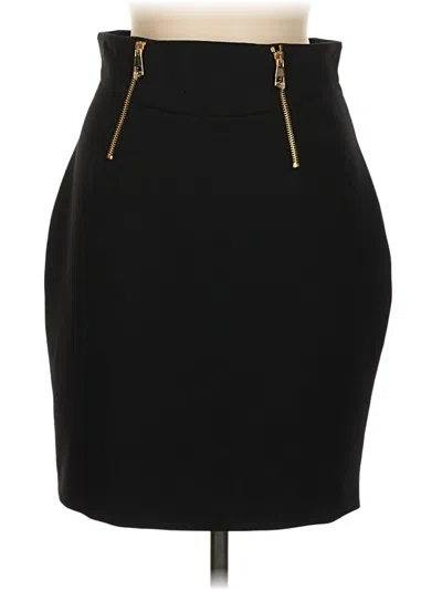 Pre-owned Versace Formal Skirt In Black
