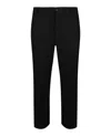 Versace Formal Wool Pants In Black