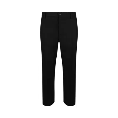 Pre-owned Versace Formal Wool Pants 'black' | Men's Size 50