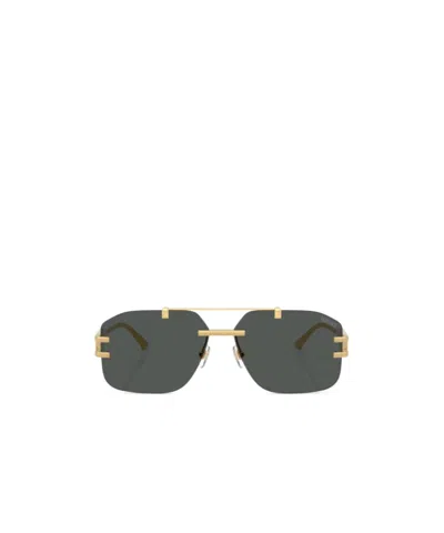 VERSACE PILOT-FRAME SUNGLASSES