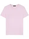 Versace Fringed Logo T-shirt For Casual Style