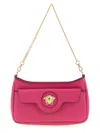 Versace La Medusa Calf-leather Crossbody Bag In Pink