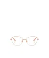 Versace Full Frame Plain Mirror In Gold