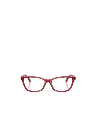 Versace Full Frame Plain Mirror In Pink