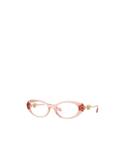 Versace Full-frame Plain Mirror In Red