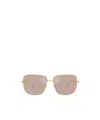 Versace 59mm Mirrored Square Sunglasses