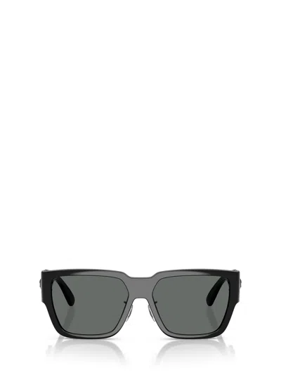 Versace Full Frame Sunglasses In Gray