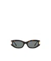 Versace Full Frame Sunglasses In Black