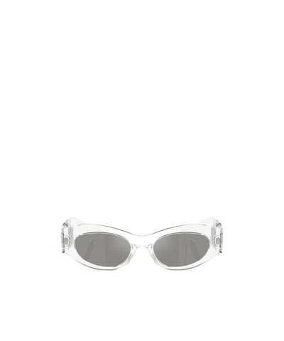 Versace Full-frame Sunglasses In Gray