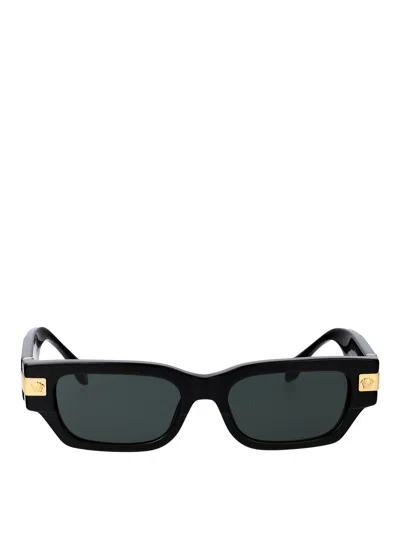 Versace Black Acetate Sunglasses