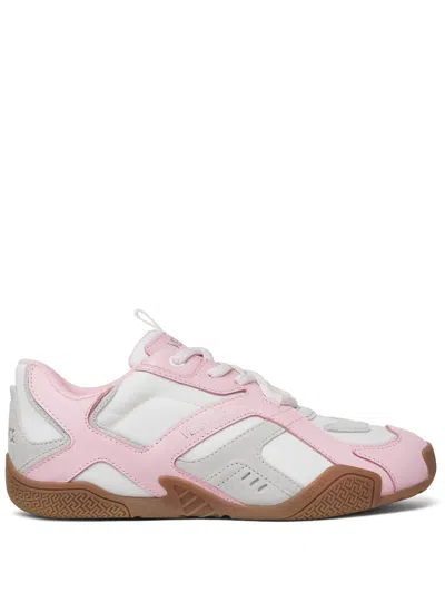 Versace Galaxia Logo Sneakers In Pink