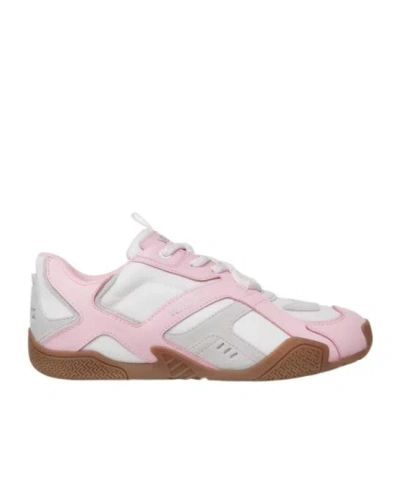 Versace Galaxia Logo Sneakers In Pink