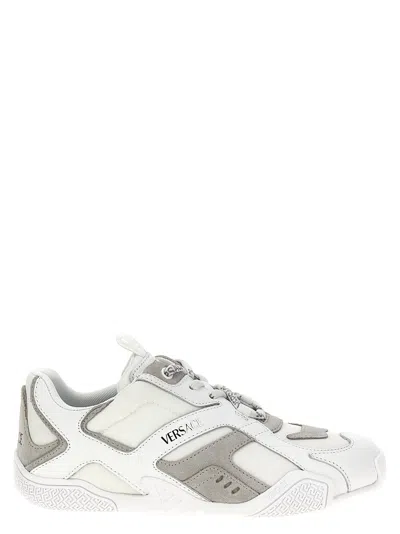 Versace Galaxia Sneakers In Gray