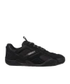 Versace Galaxia Leather Low-top Sneakers In Black