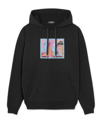 VERSACE VERSACE GALLERY DRAWSTRING HOODIE