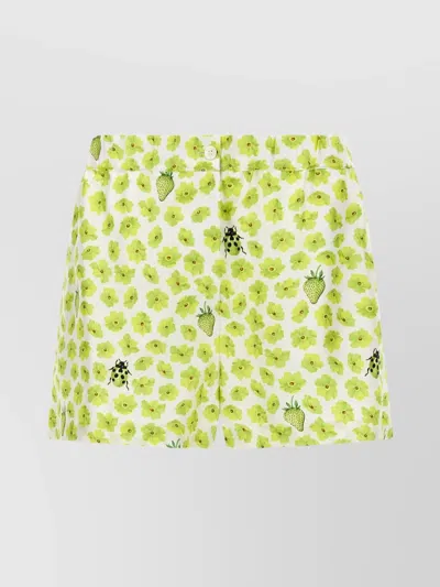VERSACE 'GARDEN DE FRAISE' SHORTS