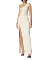 VERSACE GATHERED JERSEY GOWN