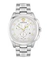 Versace Geo Chrono Bracelet Watch In Multi