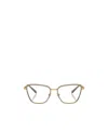 Versace Geometric Frame Flat Mirror In Gray