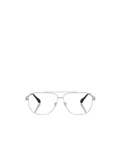 VERSACE GEOMETRIC-FRAME GLASSES
