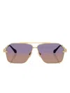 Versace Geometric-frame Sunglasses