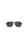 Versace Geometric Frame Sunglasses