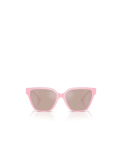 VERSACE GEOMETRIC FRAME SUNGLASSES