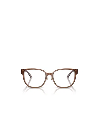 Versace Geometrically Framed Flat Mirror In Brown