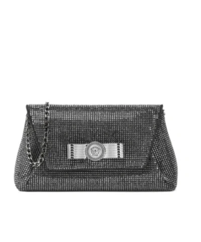 VERSACE VERSACE GIANNI RIBBON EMBELLISHED CLUTCH BAG