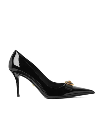 Versace Gianni Pointed Toe Pumps