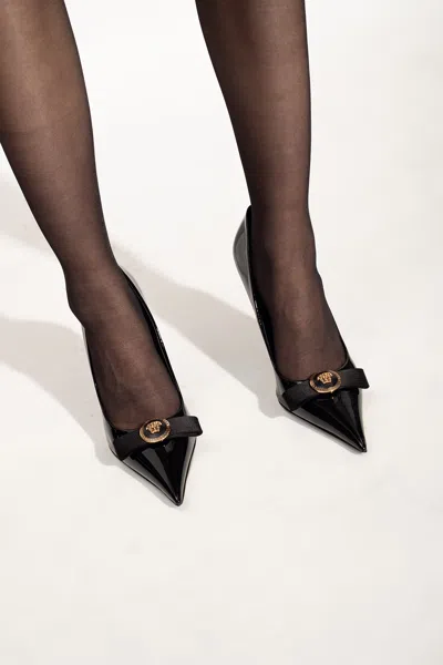 Versace ‘gianni' Pumps In Black