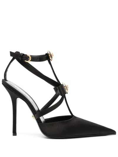VERSACE GIANNI RIBBON CAGE 110MM PUMPS