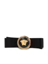 Versace Gianni Ribbon Hair Clip Accessories In 黑色