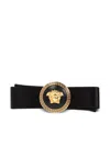 Versace Gianni Ribbon Hair Clip Accessories In Black