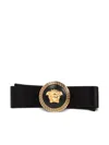 Versace Gianni Ribbon Hair Clip Accessories In Black
