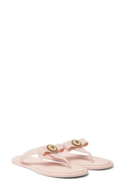 VERSACE VERSACE GIANNI RIBBON MEDUSA FLIP FLOP