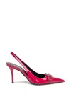 VERSACE VERSACE GIANNI RIBBON PUMPS