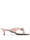 Versace Gianni Ribbon Sabot 45 Mm In Pink