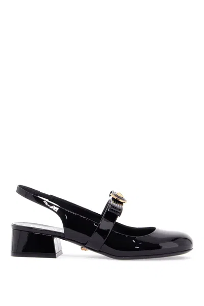 VERSACE GIANNI RIBBON SLINGBACK