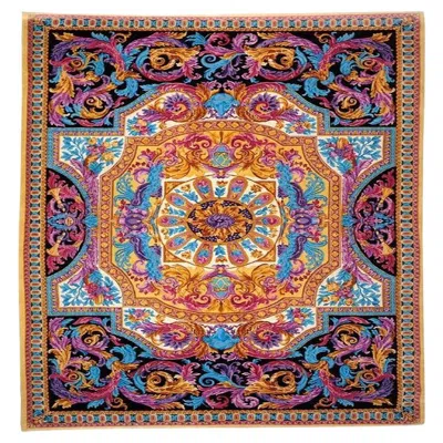 Pre-owned Versace Gianni , Arazzo Black Rug